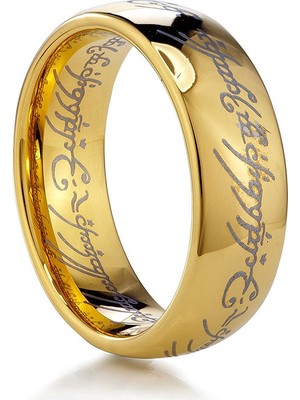 Abbsee Lord Of The Rings Sırlar Yüzüğü Yüzüklerin Efendisi Yüzük Hobbit Güç Yüzüğü Gold