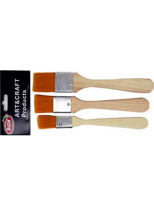 Rich Eko 3 Lü Set Fırça Sarı Kıl