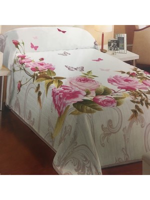 Aksu Battaniye Çift Kişilik Sedef Pembe