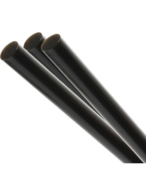 Steweld Siyah Silikon Mum Çubuk Yapıştırıcı 10 Adet