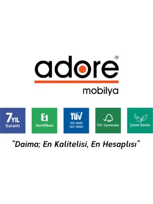 Adore Triple Zigon Sehpa - Yeşil