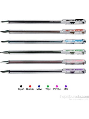 Pentel BK77-C Metal Uçlu 0.7 mm Mavi Roller Kalem