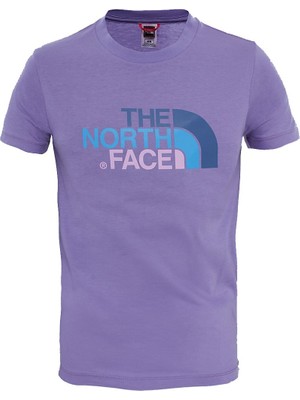 The North Face Easy Çocuk T-Shirt Eflatun