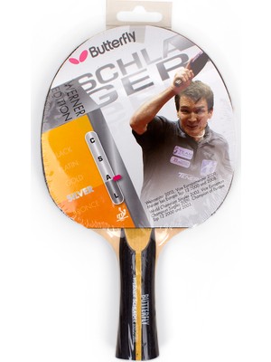Butterfly 85070 Schlager Silver ITTF Onaylı Masa Tenisi Raketi