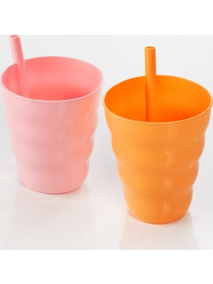 Nefnefhome Lux 2'Lı Funny Pipetli Bardak