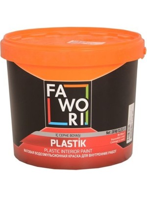 Fawori Plastik İç Cephe Boyası 20 Kg Nil Yeşili