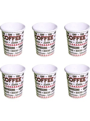 Partioutlet 8 Oz Karton Bardak - 100 Lü