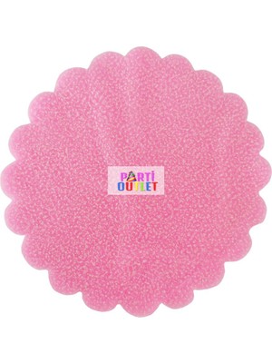 Partioutlet Karlı Organze Tül Pembe - 100 Lü