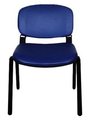 Yurdakul Form Sandalye 2 Adet Set P.Mavi - Deri
