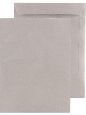 Doğan Zarflar 170 x 250 mm 90 gr 100'lü Paket Gri Renkli Kırtasiye Ürünleri