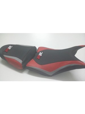 Dot Cycle Honda CBR 250 RR Siyah/Kırmızı/Gri 2010/2013 Modellere Uyumlu Gerçek Deri Koltuk Kılıfı Takımı
