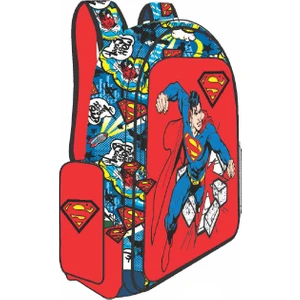 SUPERMAN PUNCH İLKOKUL ÇANTASI TEK GÖZ 3