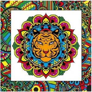 Tuval Mandala 30 x 30 cm