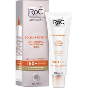 RoC Soleil Protect Kırışık Karşıtı Korumalı Likit Yüz Nemlendiricisi  SPF50 50 ml