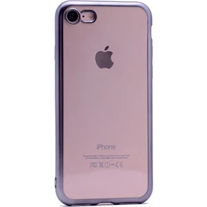 Apple iPhone 7 Kılıf Renkli Kenarlı Parlak Silikon +Cam