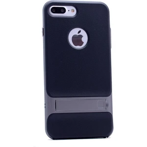 Apple iPhone 7 Kılıf Standlı Ultra Korumalı Silikon +Cam