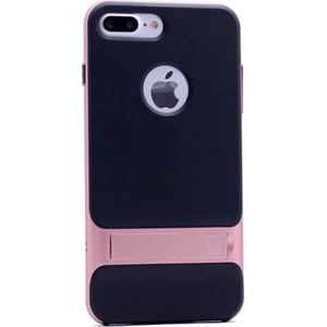 Apple iPhone 7 Kılıf Standlı Ultra Korumalı Silikon +Cam