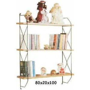 evistro Dekoratif 3 Katlı Duvar Rafı