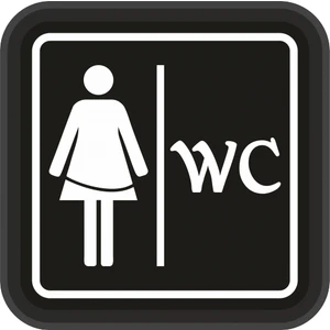 Ydr Wc Tabela - Wc Bayan - Led Işıklı Tabela