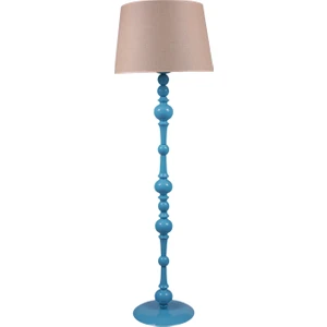 Zen Turkuaz Ayak Şapkalı Lambader