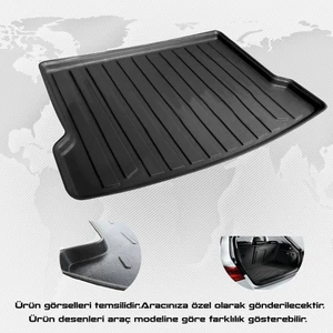 Z Tech Dacia Logan MCV 2005-2014 Ekolojik 3D Bagaj Havuzu