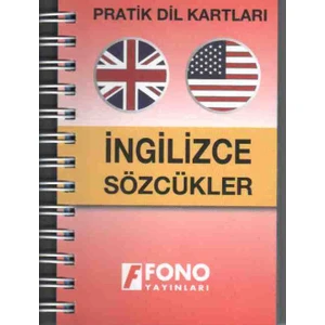Fono Yayınları Pratik Dil Kartı İngilizce Sözcükler