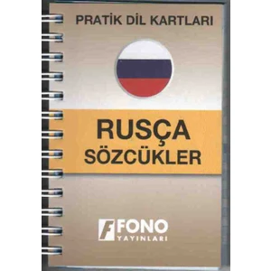 Fono Yayınları Pratik Dil Kartı Rusça Sözcükler