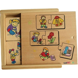Ahşap Puzzle Bağlantı Kurma - 2