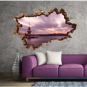 3D Art Kız Kulesi – 3D Sticker 70x45 cm