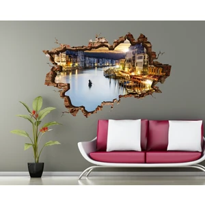 3D Art Venedik 2 – 3D Sticker 70x45 cm