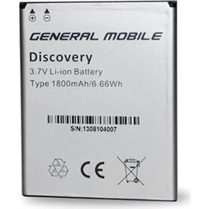 General Mobile Discovery 2 Mini Uyumlu Batarya Pil