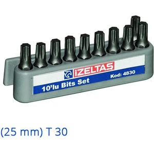 Torx Bits Uç(25 Mm) Set T 30