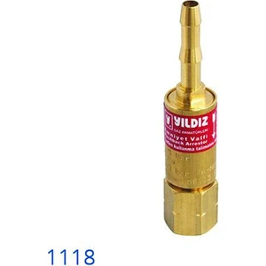 1118 Alev Emniyet Valfi Yanıcı Gaz