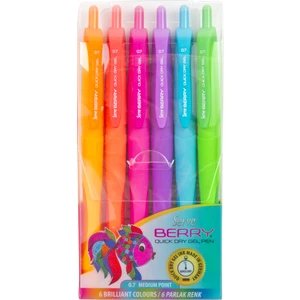 Berry Jel Kalem 0.7mm 6lı SV-BRGEL07B6KRB