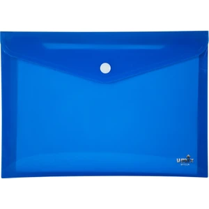 Çıtçıtlı Zarf Dosya A6 Neon Mavi