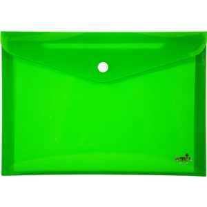 Çıtçıtlı Zarf Dosya A5 Neon Yeşil