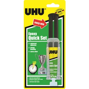 Uhu Epoxy Quıck Set- Kolay Karışım İçin Şırınga Ambalaj