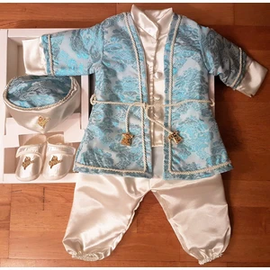 Ponpon Baby Osmanlı Tuğralı Şehzade Bebek Mevlüt ve Sünnet Takımı