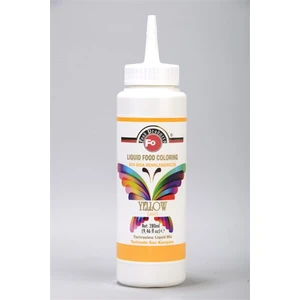 Fo Sarı Sıvı Gıda Boyası 280Ml