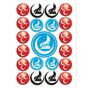 Stickermarket Ülkü Ocakları Sticker Seti