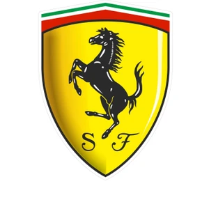 Stickermarket Ferrari Sponsor Sticker