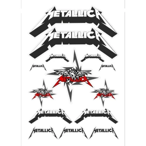 Stickermarket Metallica Sticker Seti