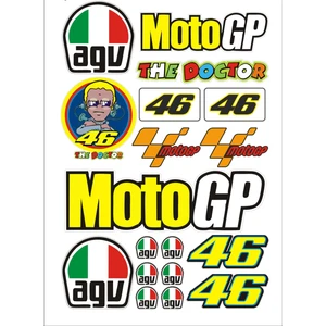 Stickermarket Moto GP Sticker Seti
