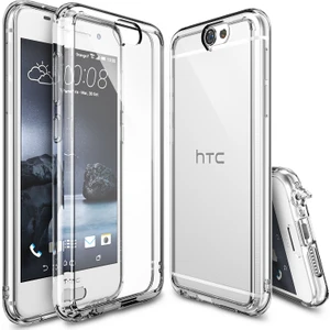 Fusion HTC ONE A9 Kılıf Clear - Extra Darbe Emici