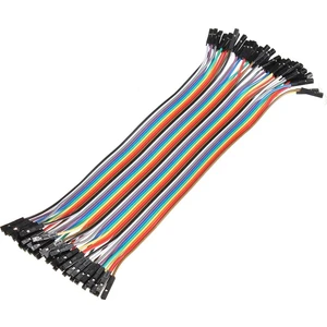 Dişi Dişi Jumper Dupont Line 40 Pin 20cm