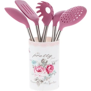6Lı Servis Seti Pretty Rose