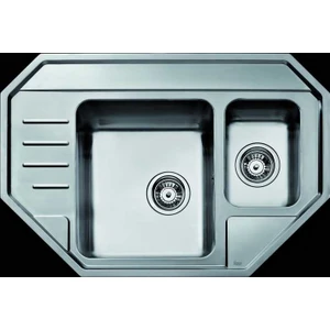 STAGE 60 E Evye, 1.5 Göz, Köşe Aksesuarsız Paslanmaz Çelik