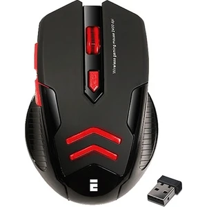 SM-763 Kırmızı 6D 2400 DPI 2.4GHz Aydınlatmalı Oyuncu Kablosuz Mouse