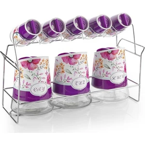 9 Prç. Nesting Baharat Tak.(00061) Mor