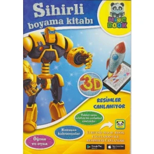 Magic Book Erkek: Sihirli Boyama Kitabı